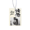 Custom Collage Photo Car Air Freshener Rearview Mirror Ornament Rectangle Air Freshener