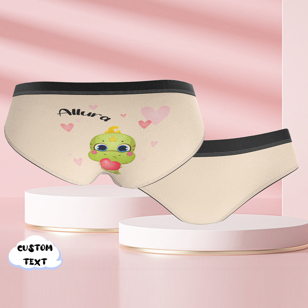 Custom Engraved Underwear Cartoon Colorful Cute Gifts