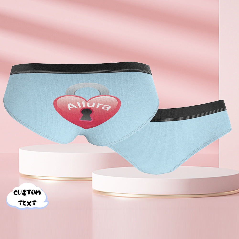 Custom Engraved Underwear Creative Lock Funny Gifts