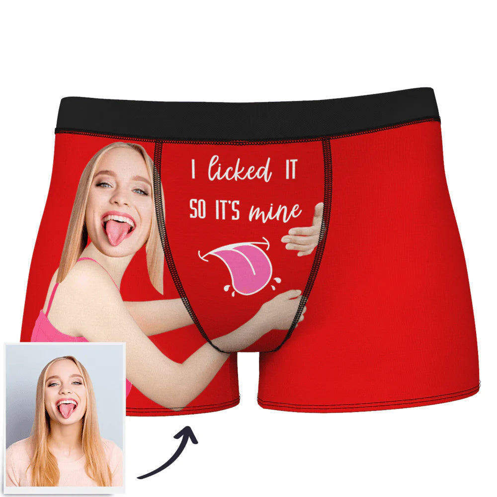Personalised Boxers with Face Valentine's Day Gift For Him