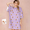 Custom Photo Face Nightdress Cute Pet Creative Home Gifts