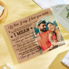 Custom Building Block Puzzle Personalized Photo Brick Frame I Love You