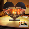 Personalized Heart-shaped Film Photo Night Light