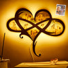 Custom Photo Night Light Infinite Love Home Gifts