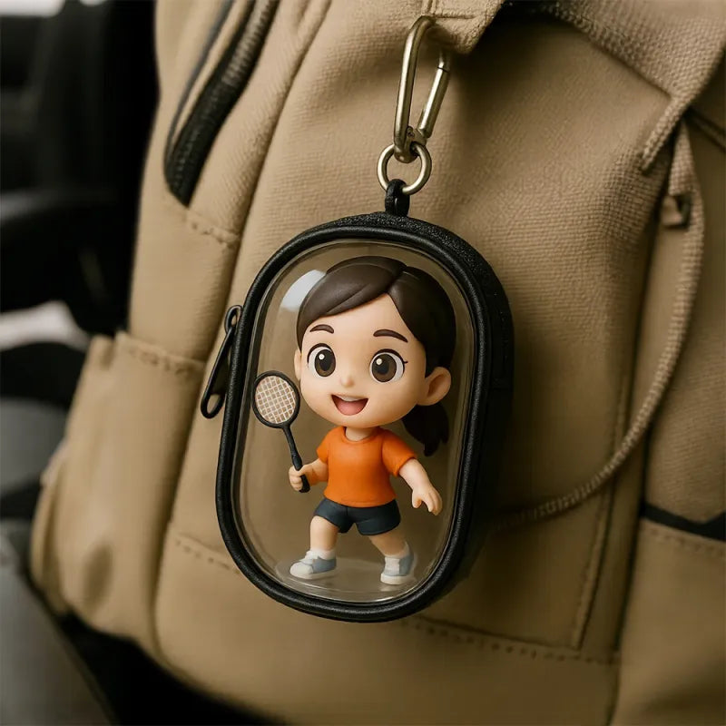 Production Time: 20 Business Days Custom 1 Person 3D Mini Figure From Your Photo Personalized Toy Figure Gifts For Kids