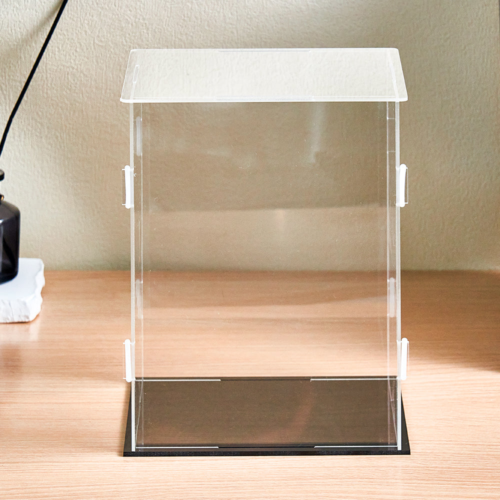 Dustproof Clear Acrylic Display Case Display Box – Protective Box for 1 Person Brick Figure Collectibles