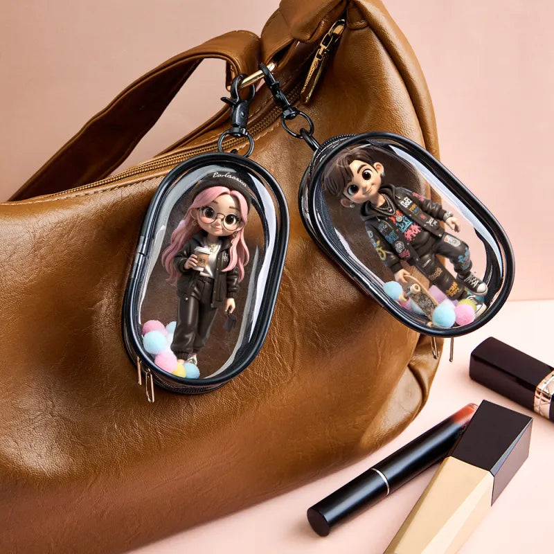 Production Time: 20 Business Days Custom 2 People 3D Mini Figure From Your Photo Personalized Toy Figure Gifts For Couple