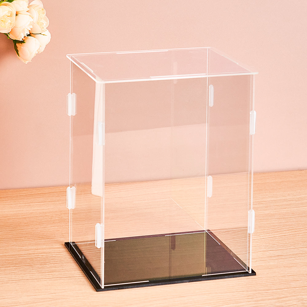 Dustproof Clear Acrylic Display Case Display Box – Protective Box for 1 Person Brick Figure Collectibles